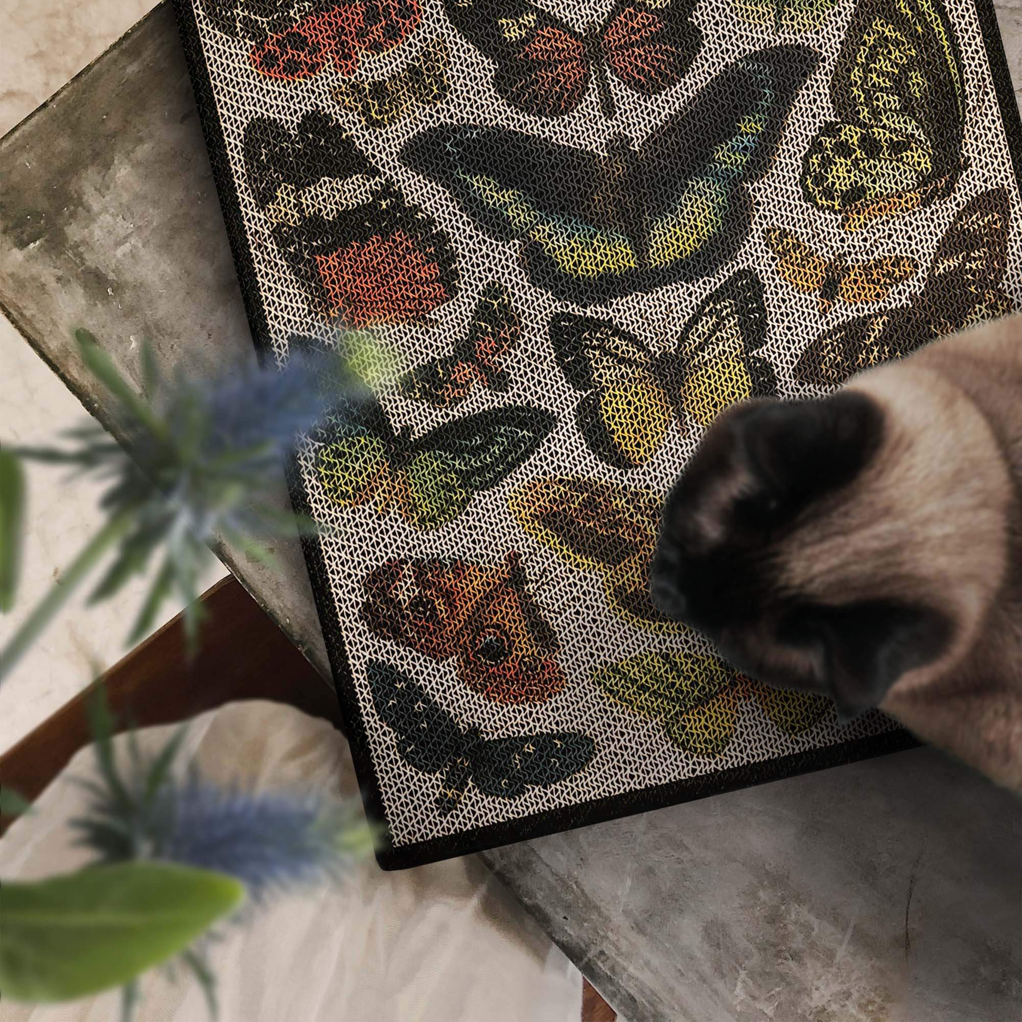 Butterfly Chart - Luxury Cat Scratching Board