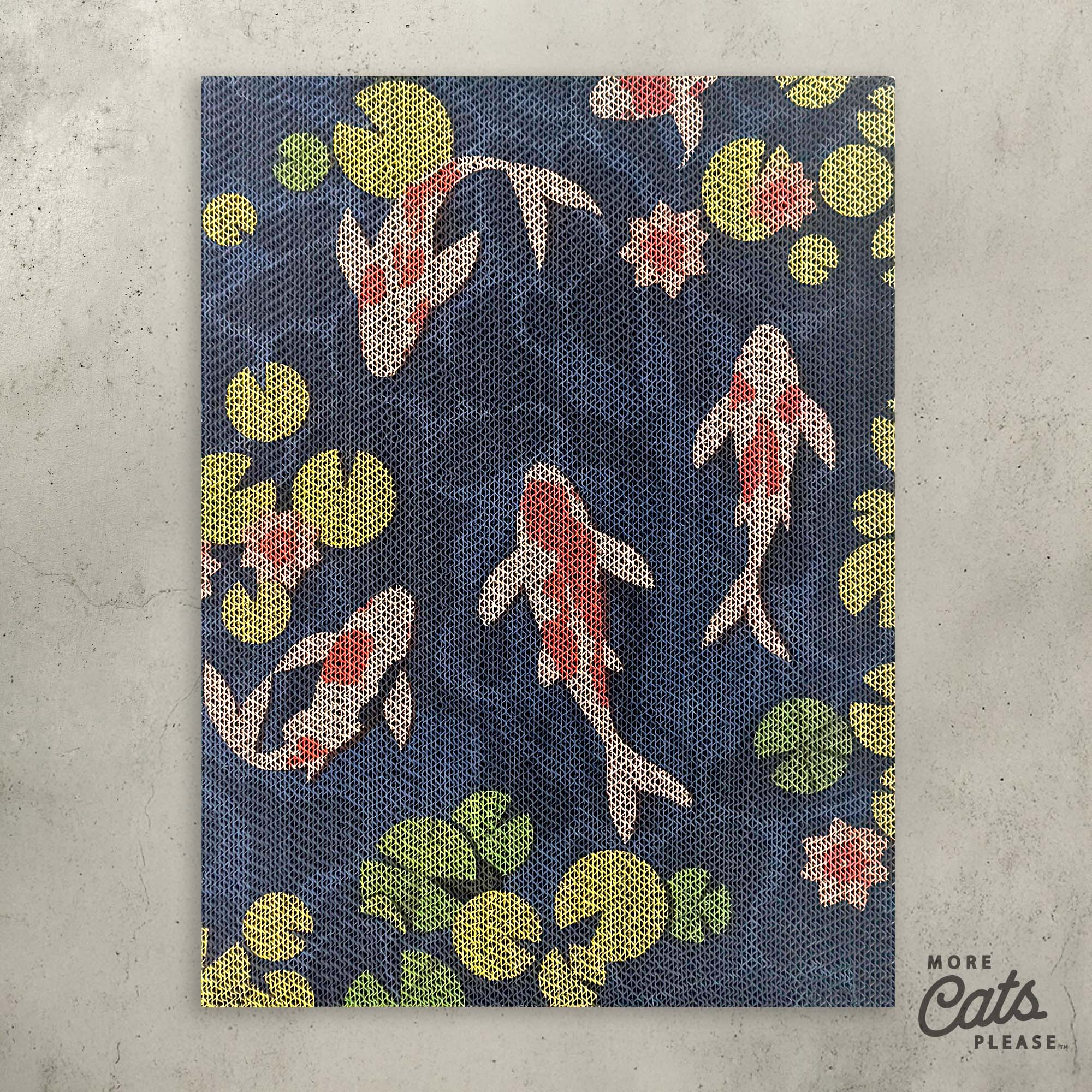 Koi Pond - Luxury Cat Scratching Board