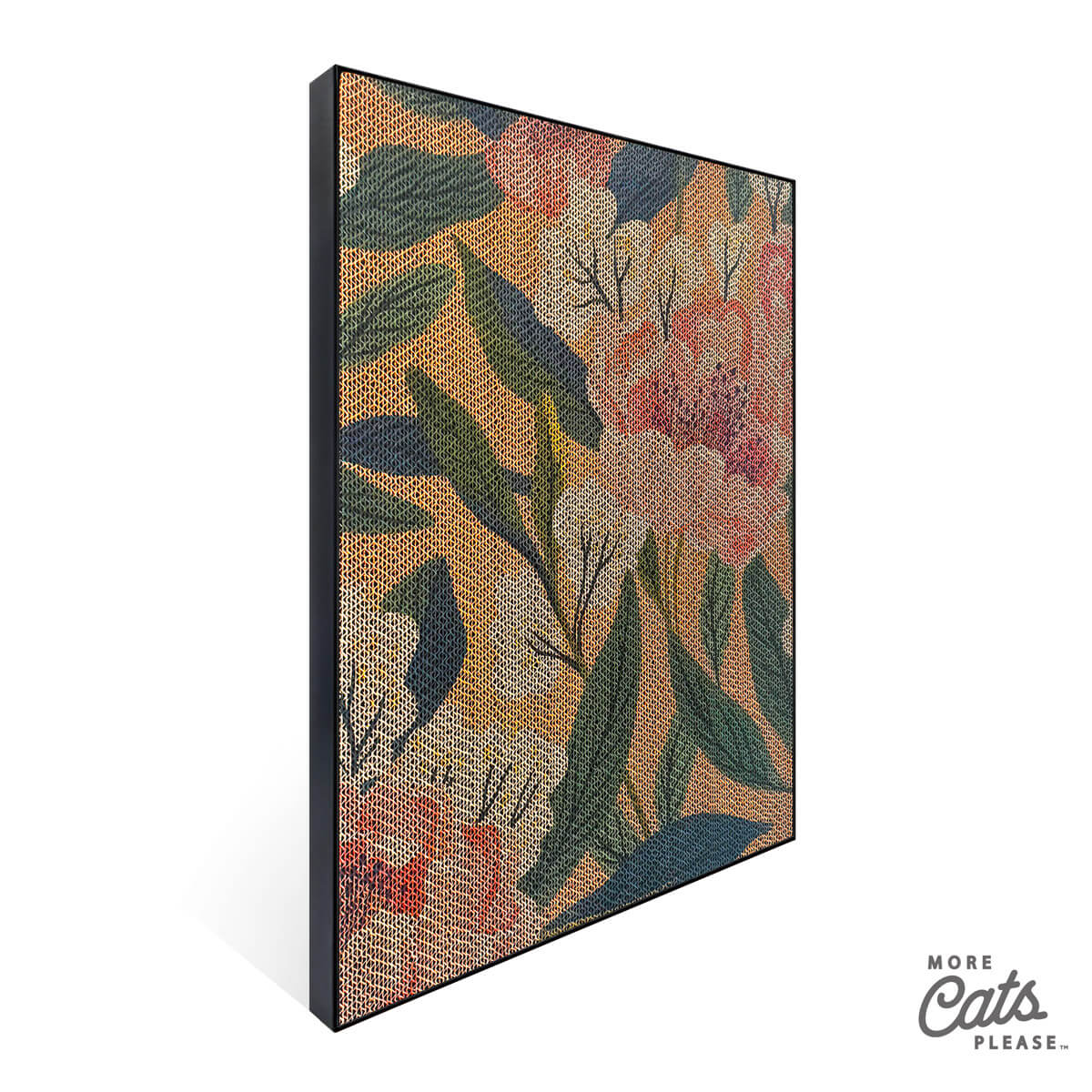 Peonies - Luxury Cat Scratching Board