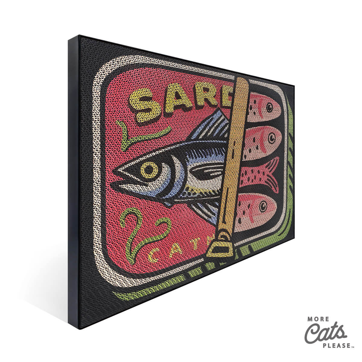 Sardine Tin - Luxury Cat Scratching Board