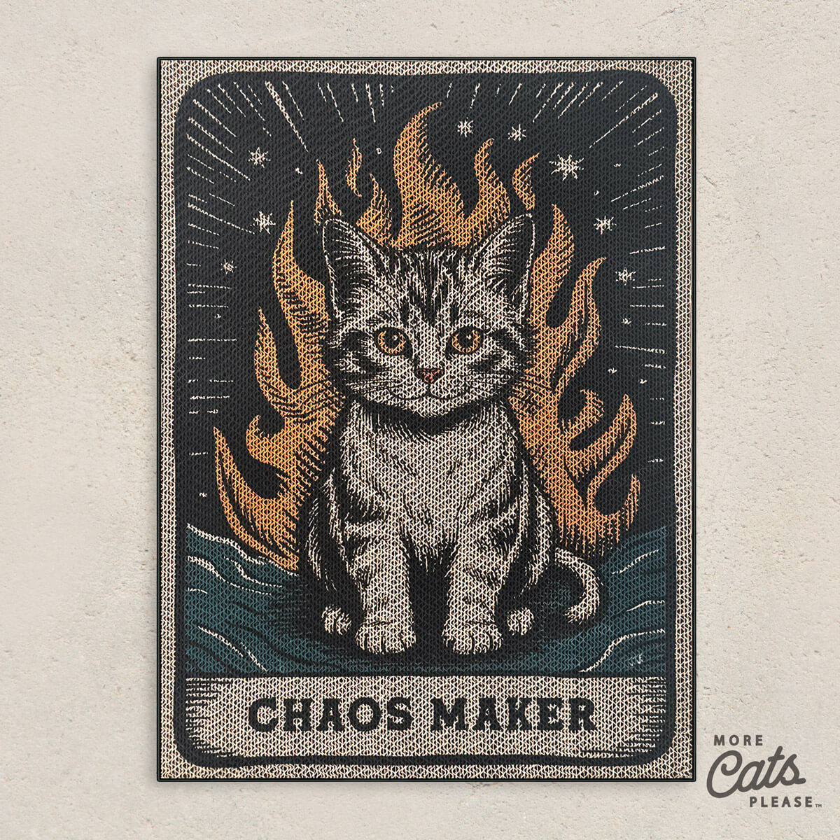 Chaos Maker - Luxury Cat Scratching Board