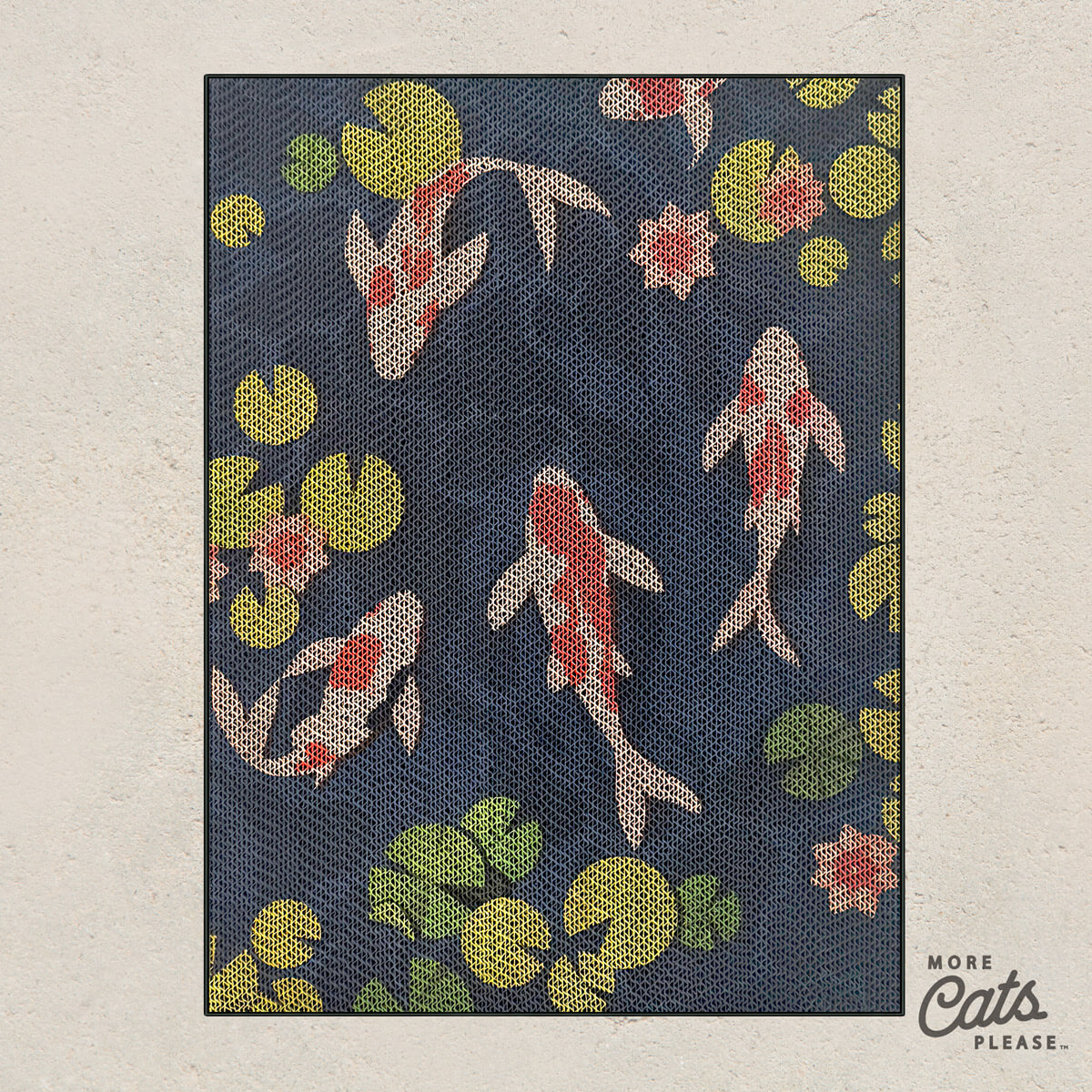 Koi Pond - Luxury Cat Scratching Board