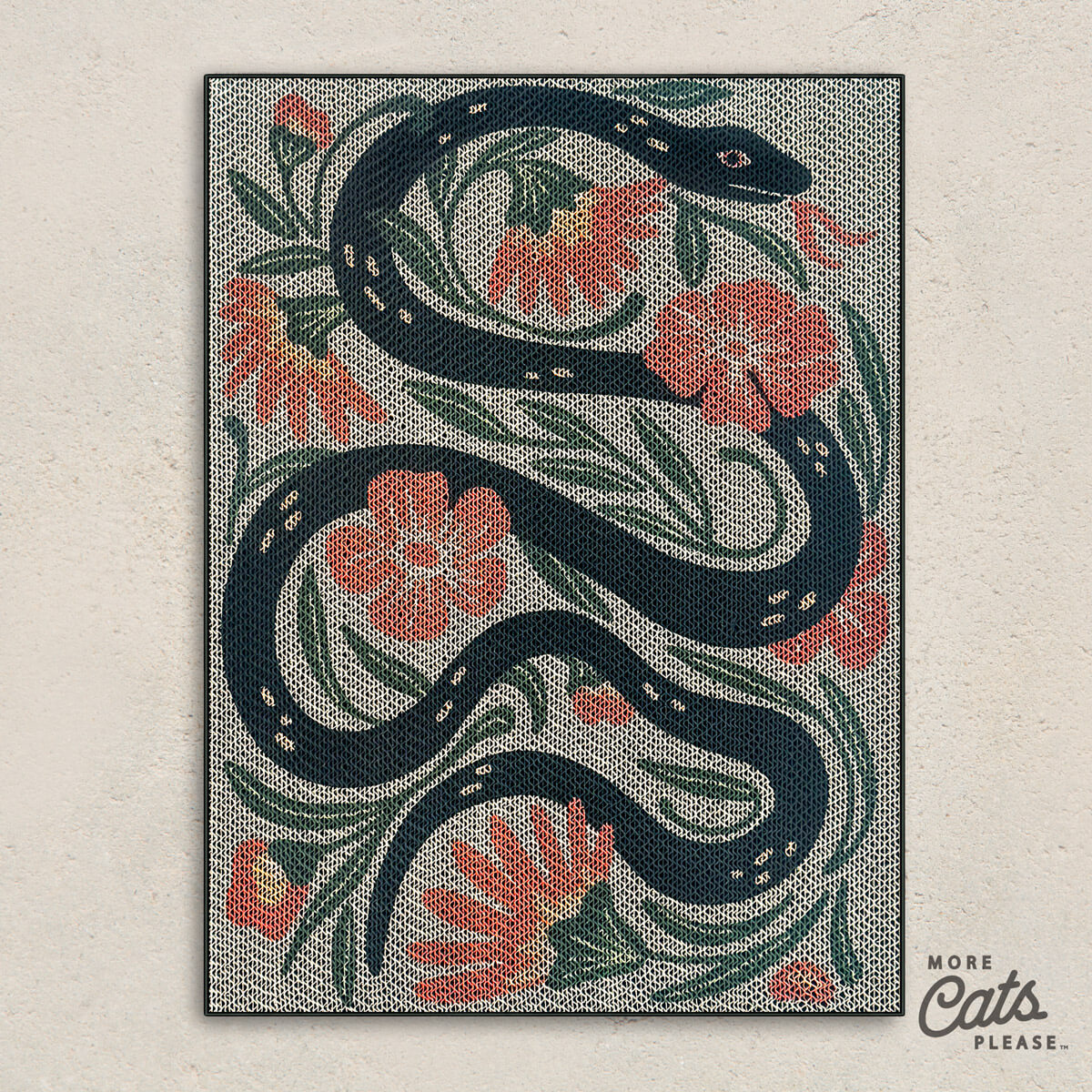 Garden Snake - Luxury Cat Scratching Board