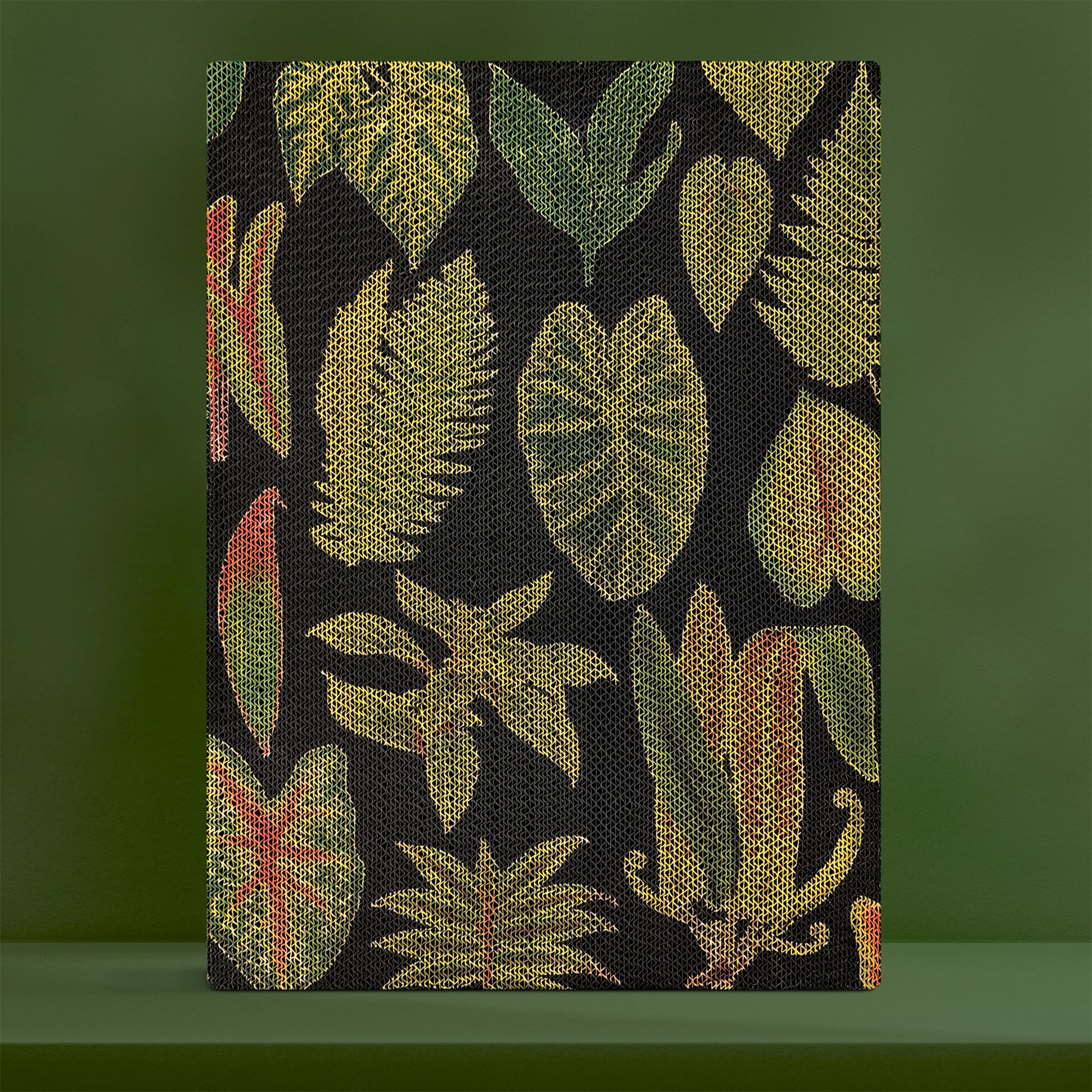 Tropical Leaves  - Luxury Cat Scratching Board